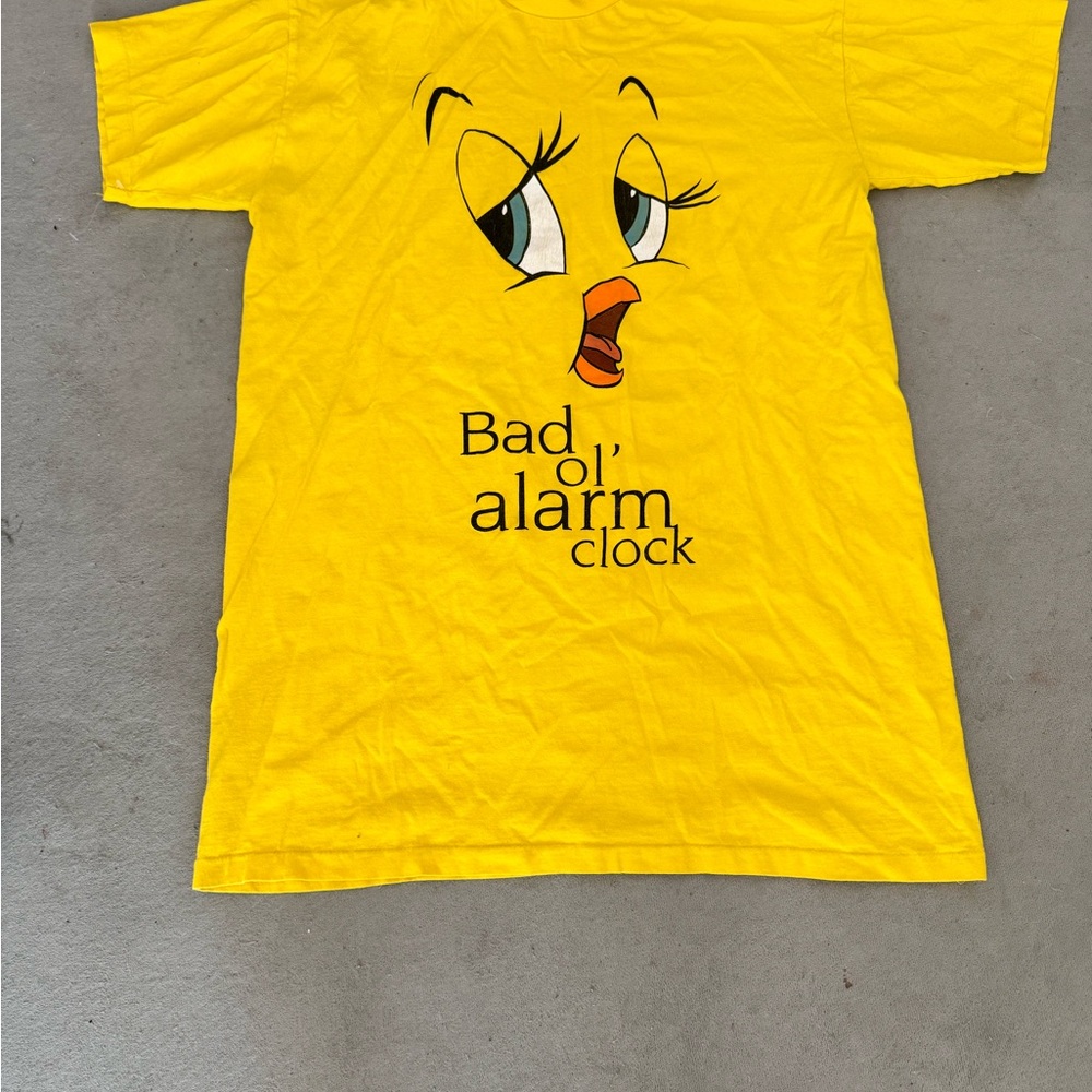 Warner Bros studio store original Yellow T ,material, .
one size fits most,